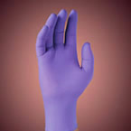 Disposable Kimberly Clark Safeskin Purple Nitrile Exam Gloves