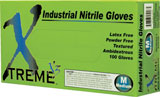 Disposable Ammex Xtreme X3 Nitrile 3mil Powder Free Industrial Gloves