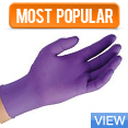 Kimberly Clark Safeskin Purple Nitrile Exam Gloves